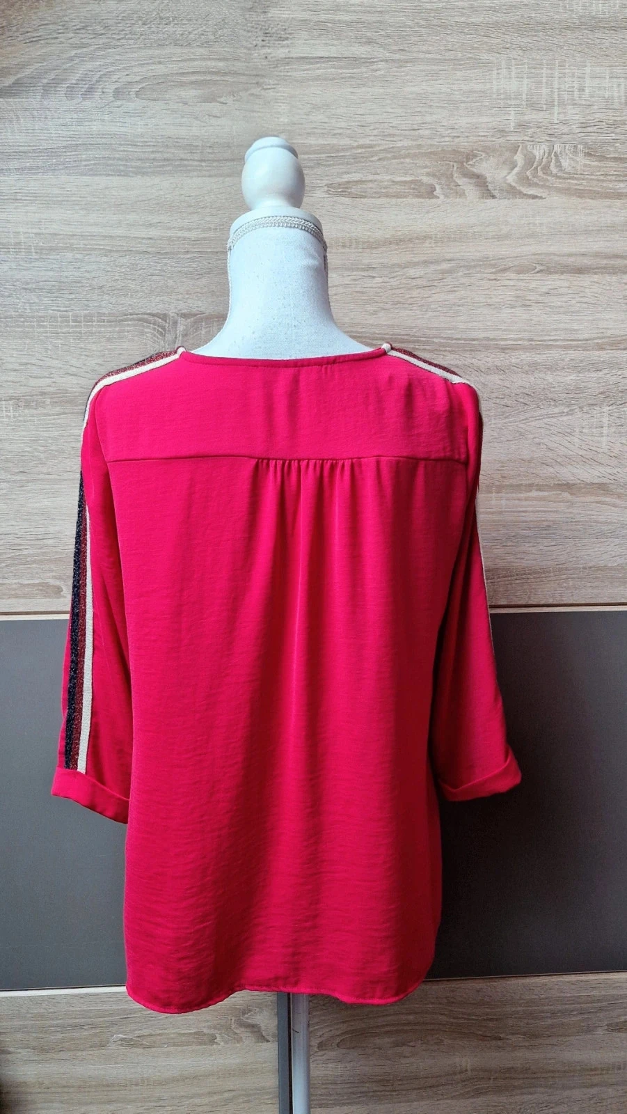 3/4 sleeve blouse – photo 4